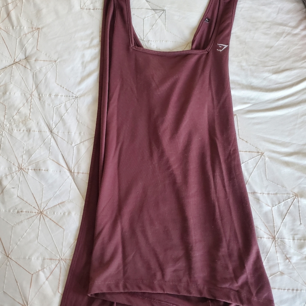 Gymshark open back tank